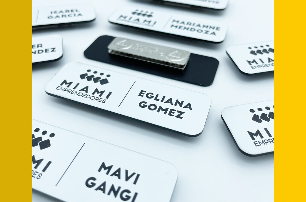 Engraving – Magnetic Name Tag